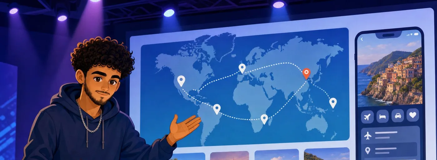 Screenshot of AI Travel Planner
